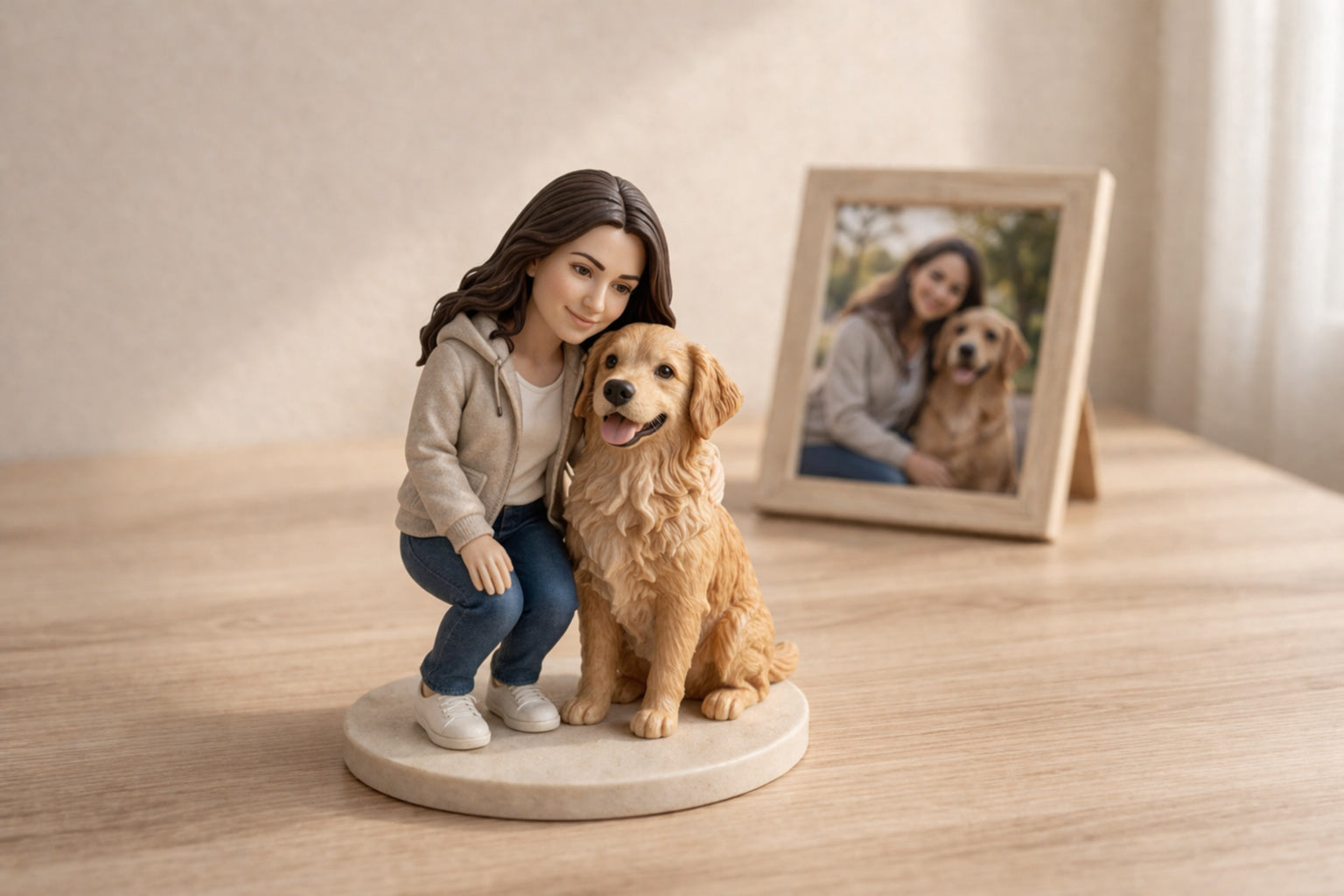 photo guide for uploading better references for a custom human and pet figurine